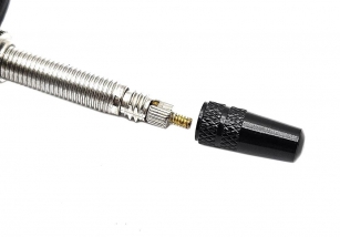 KAPTUREK FV OSŁONKA ZAWORU ALUMINIOWA CZARNA