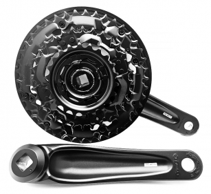 SHIMANO KORBA FC-M311 42/32/22 ALTUS MTB 170MM CZARNA
