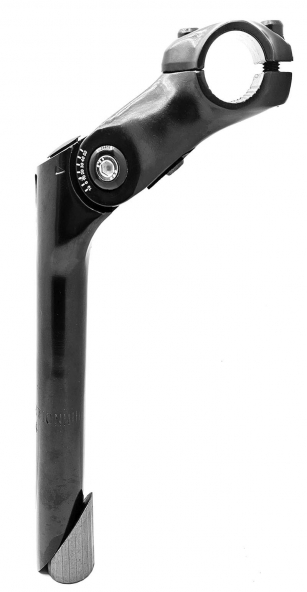 WSPORNIK KIEROWNICY REGULOWANY ALUMINIOWY CZARNY POŁYSK ø25,4mm