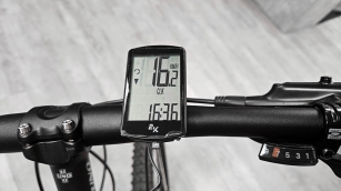 2K-P18 LICZNIK ROWEROWY 18 FUNKCJI PRZEWODOWY DUŹE CYFRY