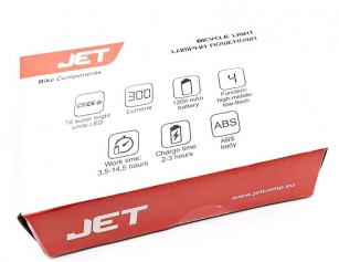 JET AU102 LAMPKA TYŁ USB COB 100Lm 6 FUNKCJI - COPY