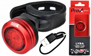 PROX LYRA LAMPA TYŁ LED MOCNA LAMPKA 15Lm 5-FUNKCJI USB