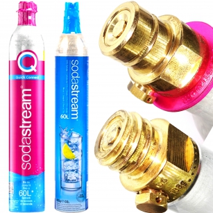  Napełnianie lub wymiana butli SodaStream CO2 naboje różowe i niebieskie Bydgoszcz FORDON ul. Wolna 6 w Sklepie Rowerowym