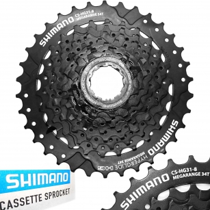 SHIMANO CS-HG31-8 KASETA ZĘBATEK TYŁ CZARNA 8rz 11-34T ALTUS