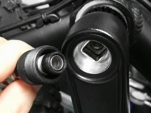 BIKE-HAND YC-215CB KLUCZ 14mm I ŚCIĄGACZ KORB NA KWADRAT, OCTALINK, ISIS