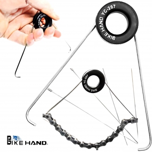 BIKE-HAND YC-207 CHWYTAK DO TRZYMANIA ŁAŃCUCHA, TRZECIA RĘKA