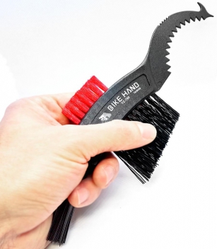 BIKE-HAND YC-790 SZCZOTKA DO CZYSZCZENIA KASET ŁAŃCUCHA