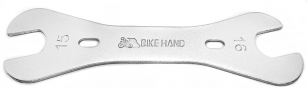 BIKE-HAND YC-257B WĄSKI CIENKI KLUCZ DO STOŻKÓW PIAST 15/16mm