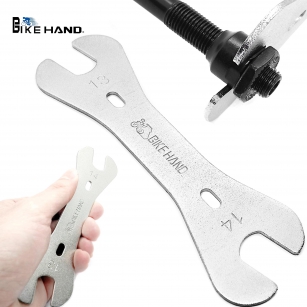 BIKE-HAND YC-257C WĄSKI CIENKI KLUCZ DO STOŻKÓW PIAST 17/18mm