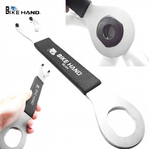 BIKE-HAND YC-171 KLUCZ DO PRAWEJ MISKI SUPORTU + DO LEWEJ Z OTWORAMI