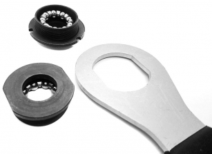 BIKE-HAND YC-171 KLUCZ DO PRAWEJ MISKI SUPORTU + DO LEWEJ Z OTWORAMI