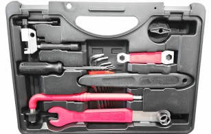 BIKE-HAND YC-728 ZESTAW NARZĘDZI KLUCZY W WALIZCE 18-CZĘŚCI