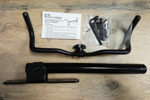 BIKE-HAND YC-30F WIESZAK NA ROWER POD RAMĘ ŚCIENNY SKŁADANY