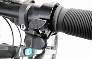 2K RING DZWONEK ROWEROWY NA KIEROWNICE 22,2mm CZARNY