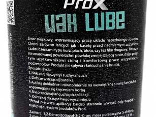PROX WOSK BIAŁY DO SMAROWANIA ŁAŃCUCHA WAX LUBE 100ml