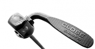 SHIMANO ZAMYKACZ M5x165mm KOŁA PIASTY TYŁ ZACISK CZARNY