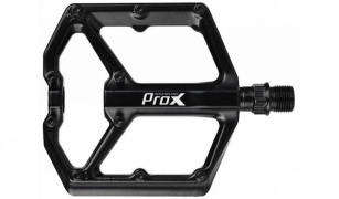 PROX STIG 07 PEDAŁY PLATFORMOWE ALUMINIOWE CZARNE MASZYNOWE Z PINAMI