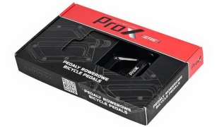 PROX STIG 07 PEDAŁY PLATFORMOWE ALUMINIOWE CZARNE MASZYNOWE Z PINAMI